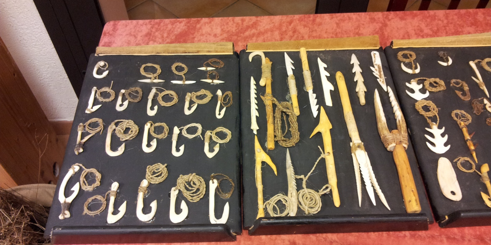 Outils de pêche, Font aux Pigeons à Châteauneuf-les-Martigues