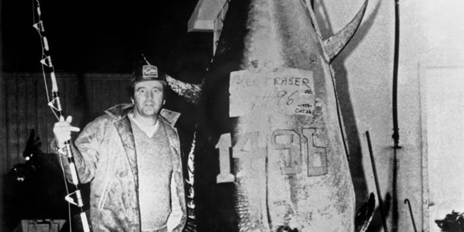 Ken Fraser et son plus record dans la pêche au thon