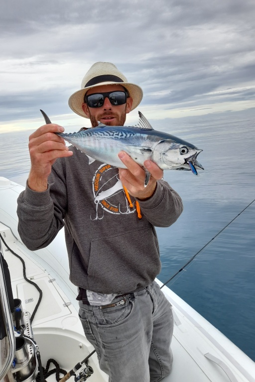 Cette petite thonine a été pêché avec un Metal Spot Flashmer 14 g