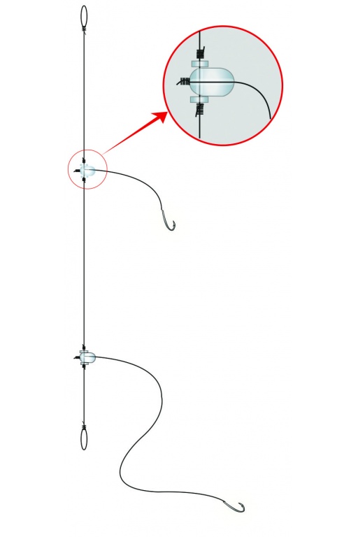 Montage Daurade royale traînard Flashmer