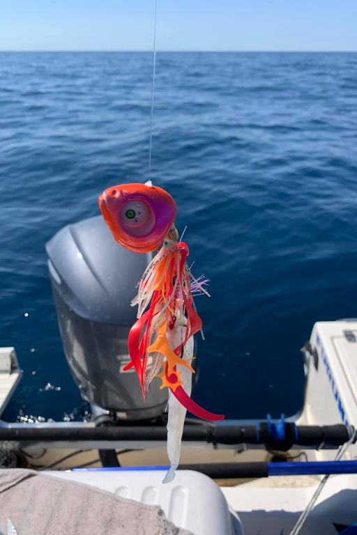 Le Grumpy Fish Glowbite est le premier madaï jig doté d’un œil lumineux, de billes bruiteuses et d’un diffuseur d’attractant. Une véritable révolution !