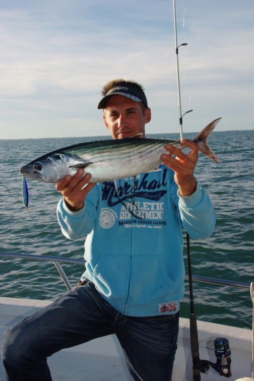 pelamides au casting jig avec remi