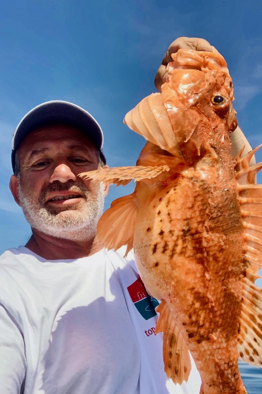 Philippe Maréchal avec un tres beau chapon
