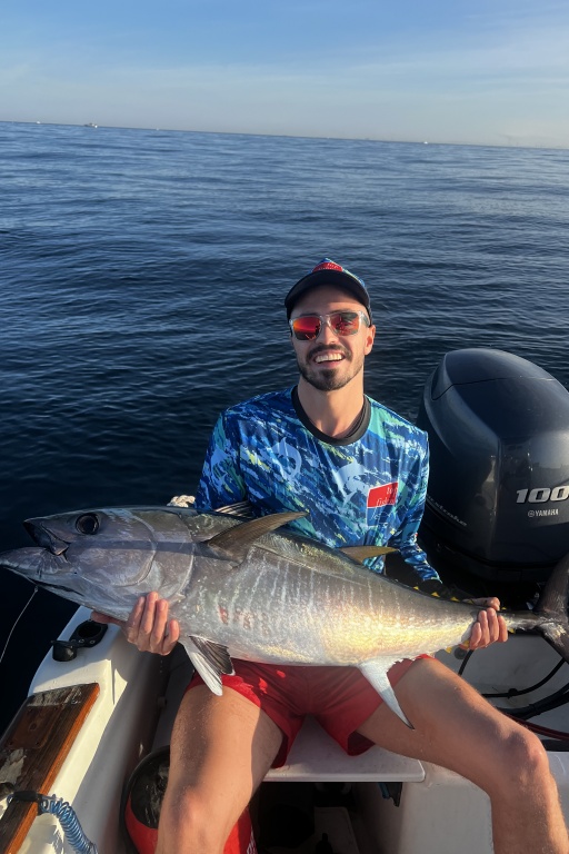 Résultat du combo ? Un petit thon d'une trentaine de kilos sorti en tout juste 20min, un vrai régal !