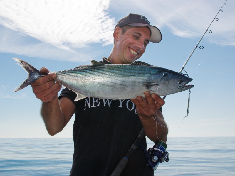 Les casting jigs sont des leurres parfaits pour les pêches sur chasses de bonites !