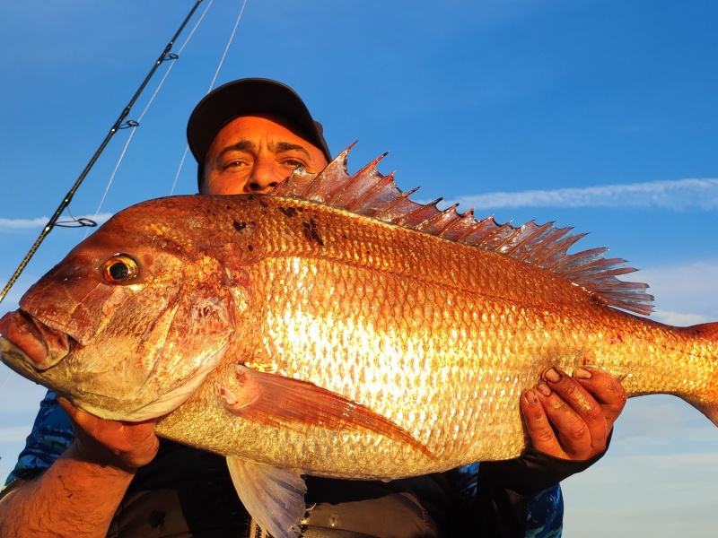 1-jerome-avec-beau-dente-rose-.jpg Jérôme avec un beau denté rose (sama) pêché grâce à un Fireball Top Sea !