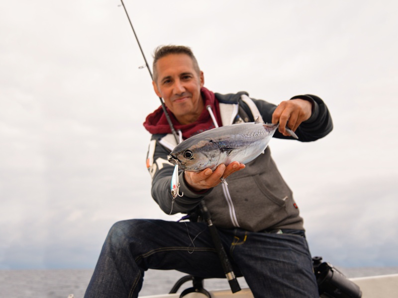 Bonite prise à l’Hardcore Heavy Shot 85 Duel dès le premier essai en avant-première en France ! 