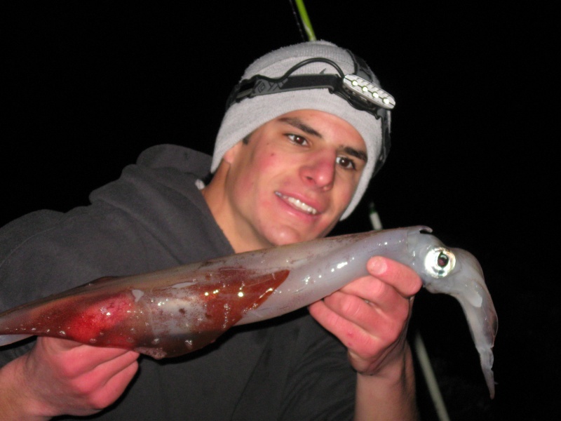 La pêche du calamar au bouchon lumineux est très efficace !