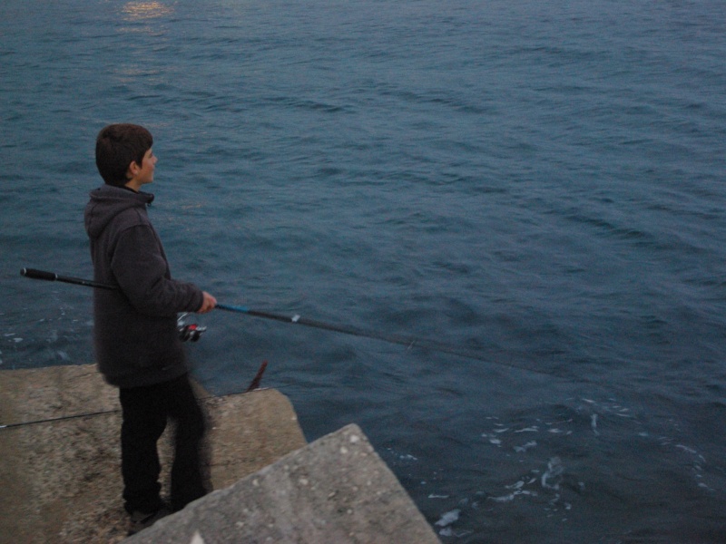 Les structures rocheuses portuaires sont parfaites pour cette technique !