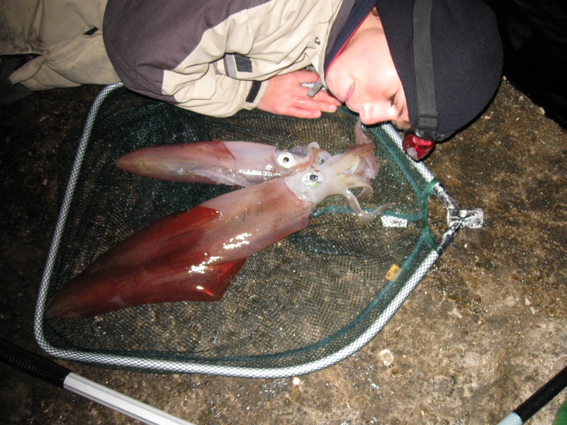 La pêche du calamar au flotteur lumineux peut être très productive !