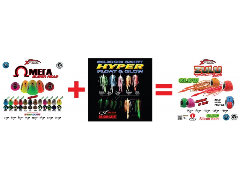 La jupe Silicon Skirt transforme la Slider Head Omega Paragon en un madaï / kabura hyper efficace !
