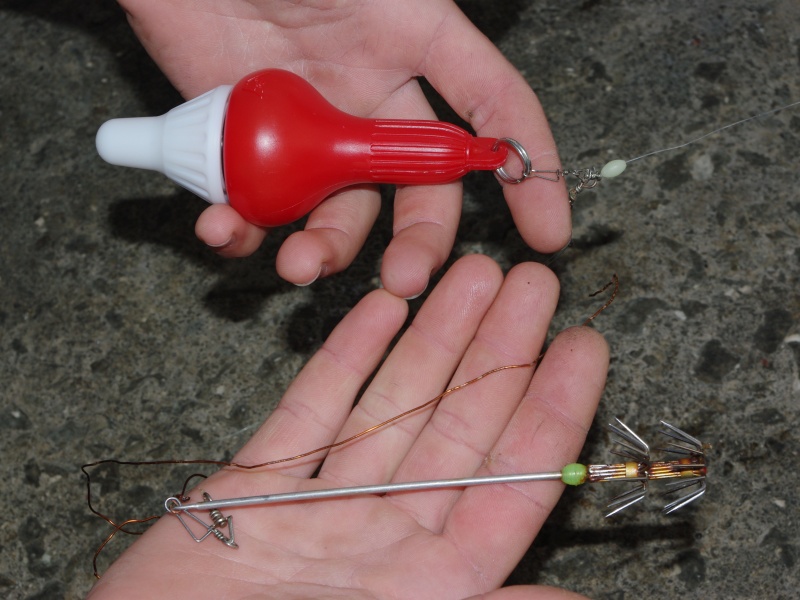 Bouchon et turlutte aiguille : il suffit de peu de matériel pour cette technique !