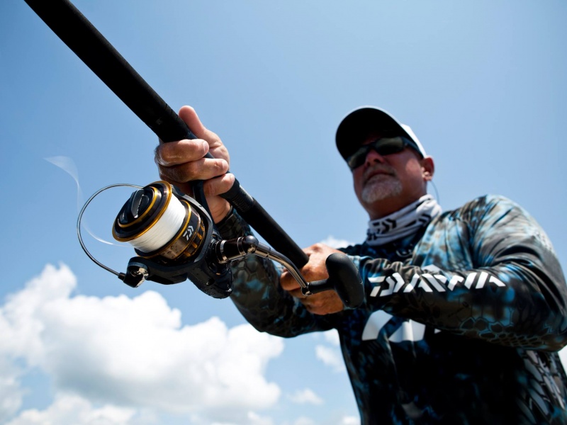 daiwa-bg-en-peche.jpg La Team Floride (Jeff Hagman) essaie le nouveau Black Gold