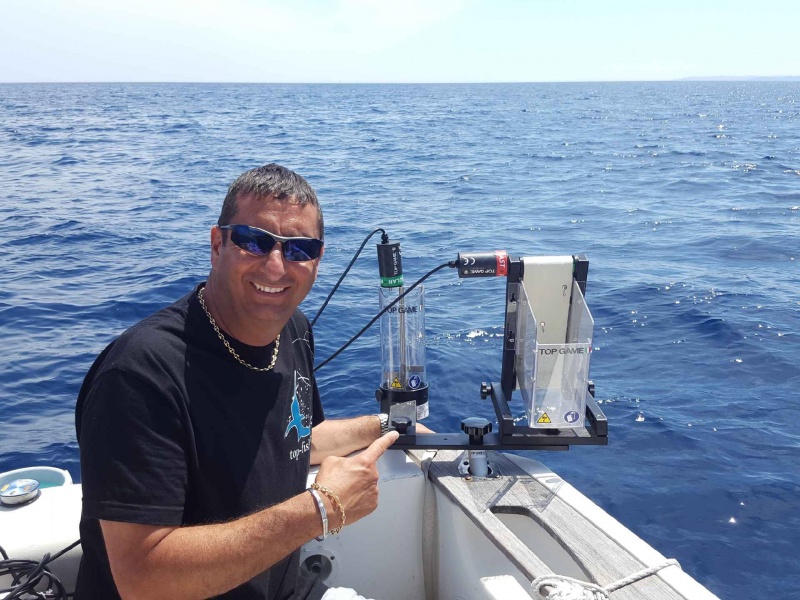 Daniel Cionini, en pêche été 2017