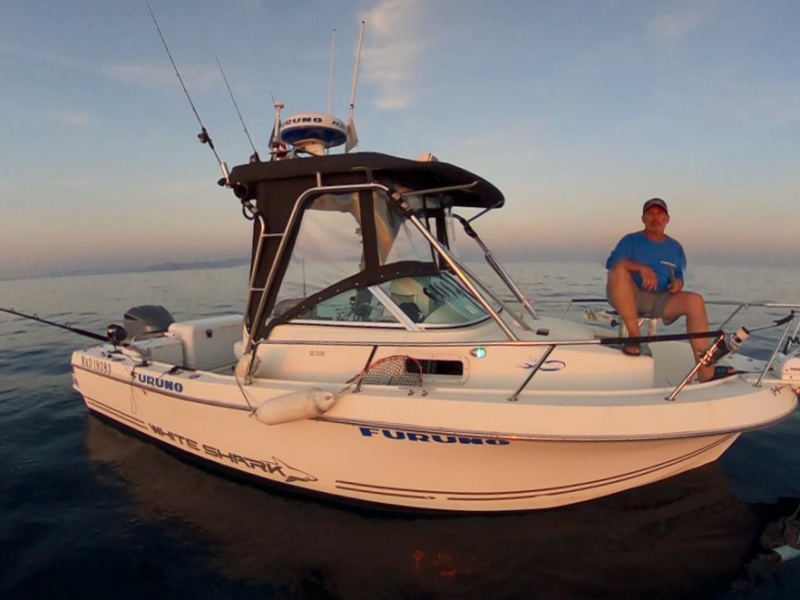 Pêche en grande profondeur avec un moteur electrique Minn Kota