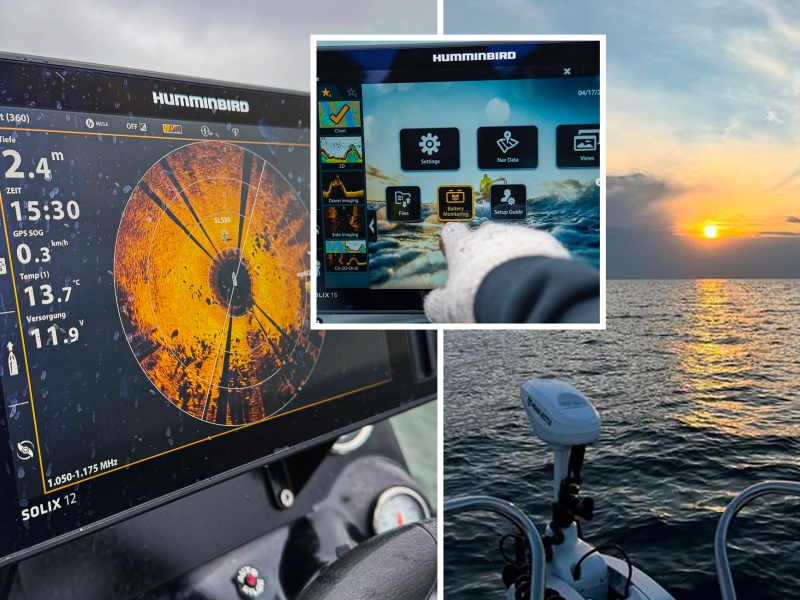 Sondeur Humminbird compatible avec le moteur électriques Minn Kota