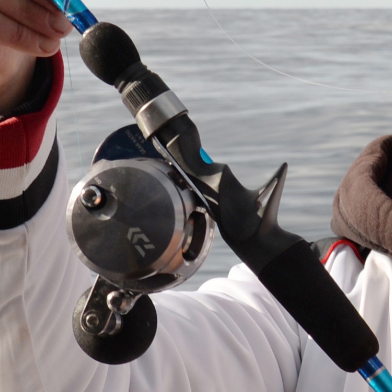 Le porte-moulinet avec système « Feel Touch » permet d’avoir une grande sensibilité !