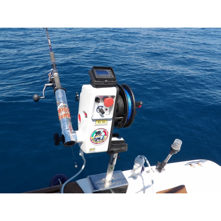 Le treuil Xl 92 Kristal Fishing est super polyvalent puisqu’il peut également être utilisé comme downrigger !