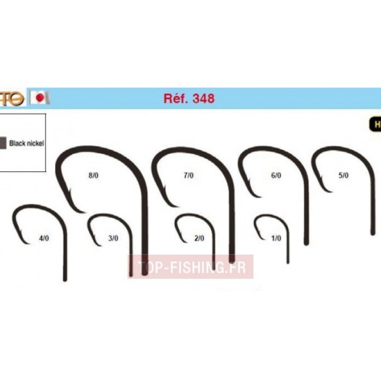 Les circles hooks 348 Maruto offrent un excellent rapport qualité / prix !