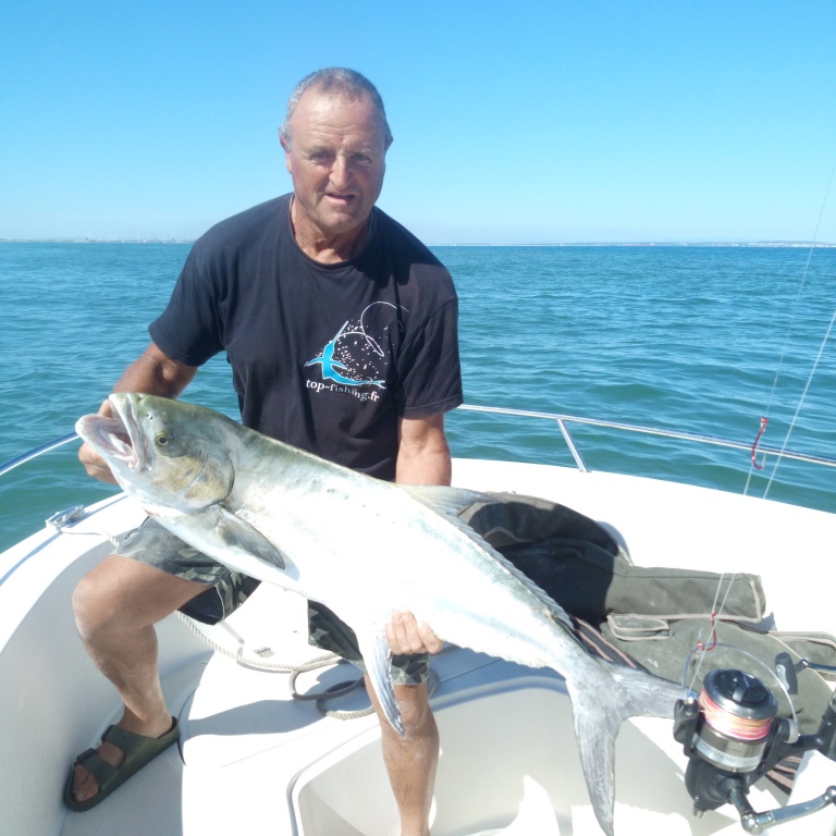 Daniel Brancato, Team Top fishing, avec une belle liche