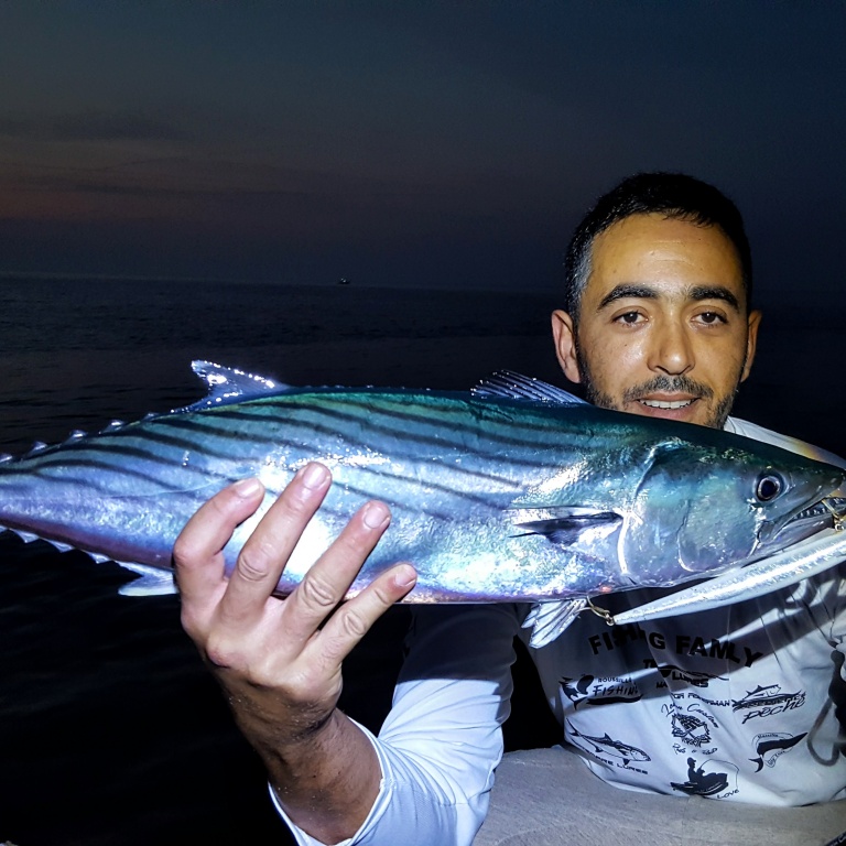 : Il est même possible de prendre des pélamides du bord au Nemesi 180 !