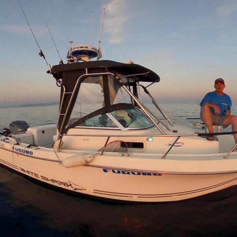 Pêche en grande profondeur avec un moteur electrique Minn Kota