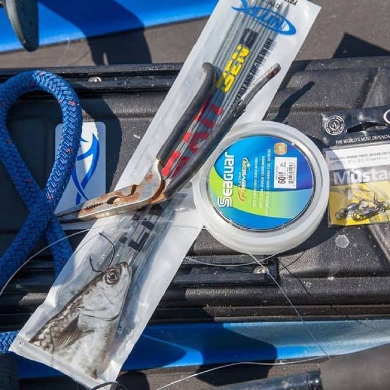 Une ligne de pêche SEAGUAR est faite d'un fluorocarbone spécial issu de la technologie de polymère complexe.