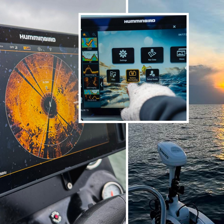 Sondeur Humminbird compatible avec le moteur électriques Minn Kota