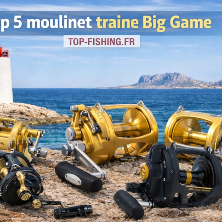 Actu Top 5 moulinet traine Big Game
