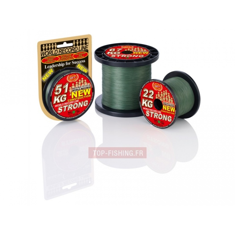 tresse wft world record line verte