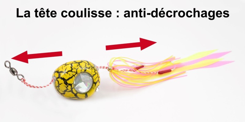 Les kaburas Explorer Tackle offrent un coulissement évitant les décrochages !