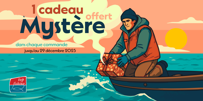 Offre de Noël, un cadeau mystère dans chaque commande jusqu'au 29 décembre.