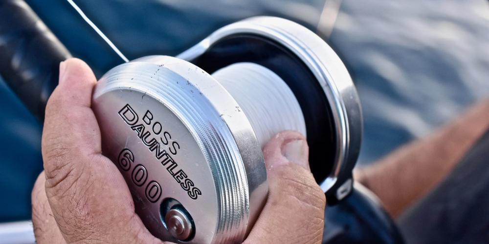 Moulinet Accurate Boss Dauntless Twin Drag en pêche
